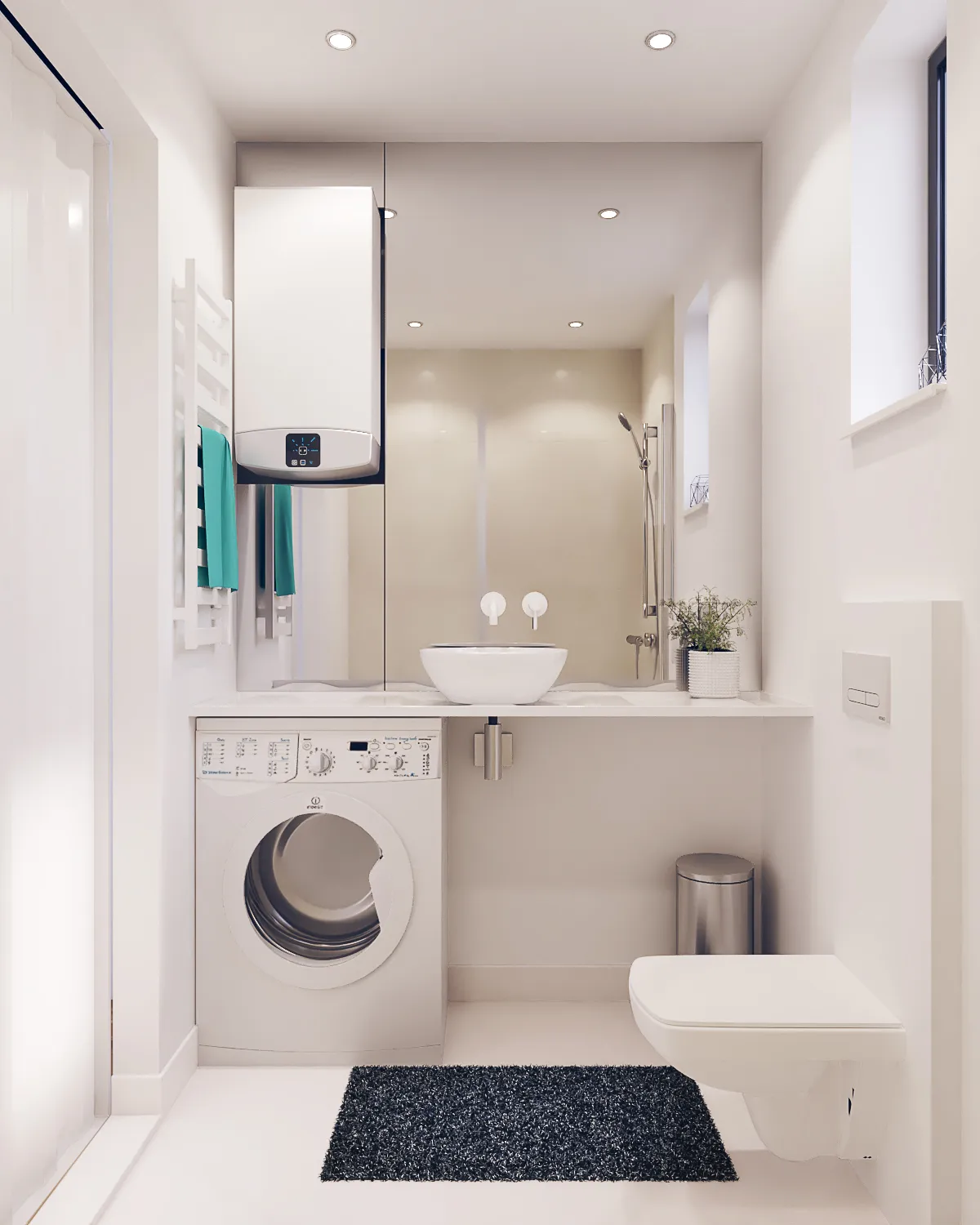 Self Contained Limited L30.4XL Bathroom view