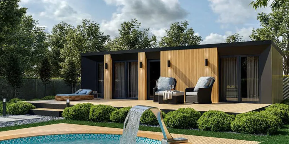 Rectangle House Garden Room